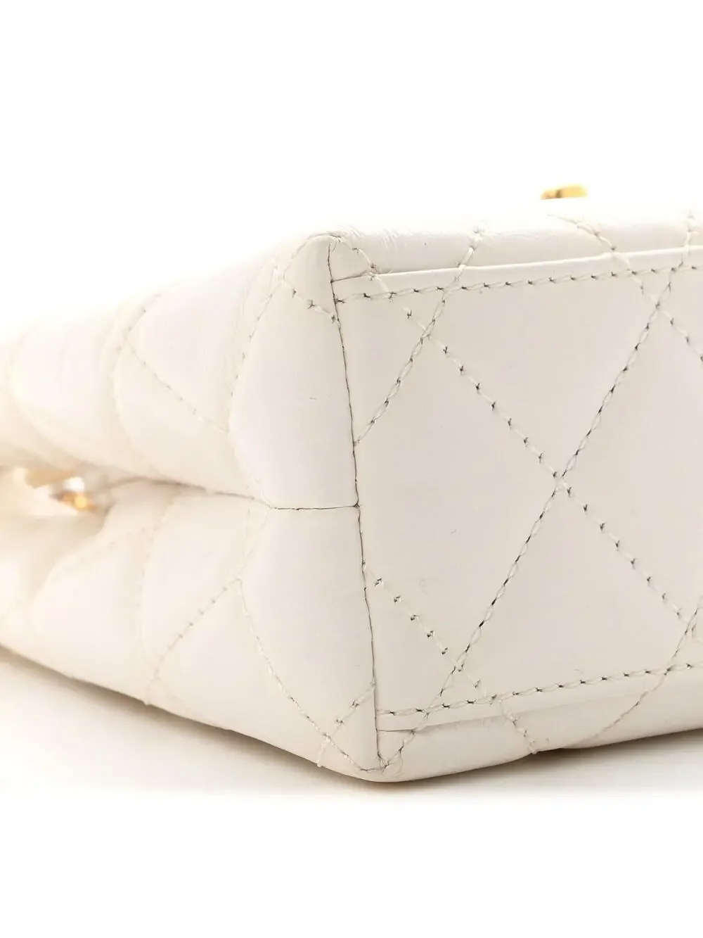 Chanel Shiny Aged Calfskin Quilted Nano #335710C67B